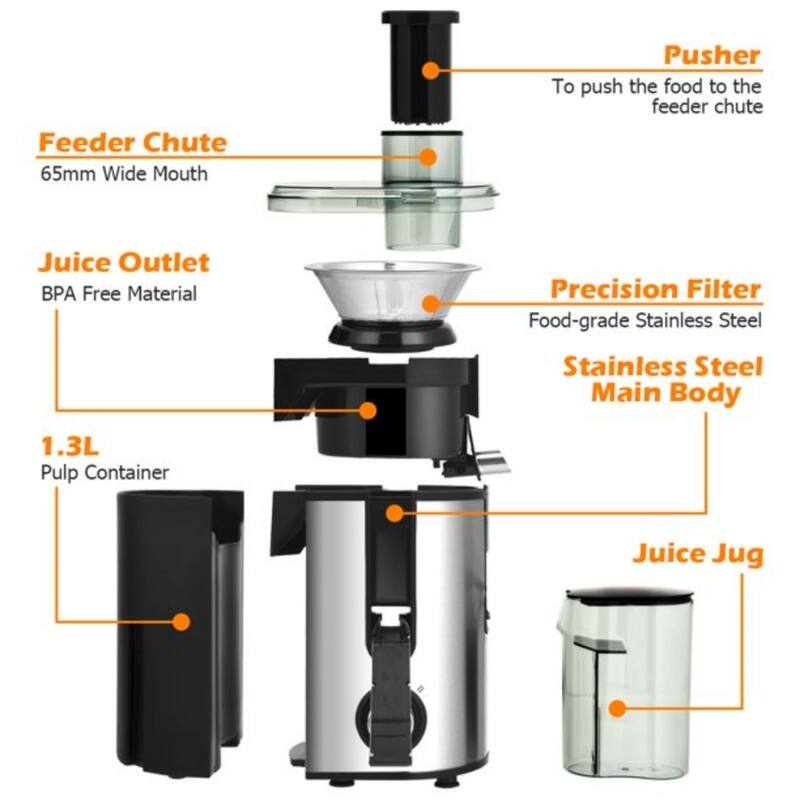 Juicer Extractor Dual Speed w/ 2.5'' Feed Chute Bed Bath & Beyond 37496546