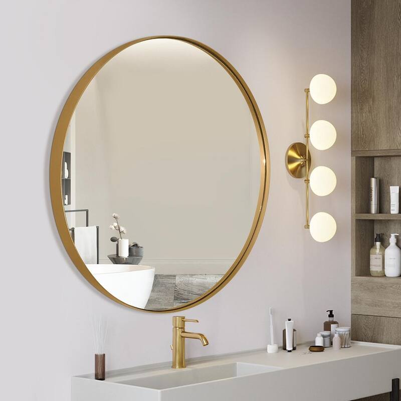 Metal-framed Venetian Wall Mirror
