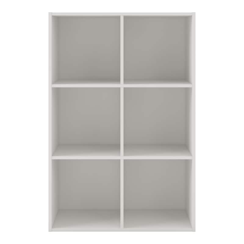 DH BASIC Modern Wood Customizable Stackable Storage Organizer - Cube Shelves, Drawer Cabinet, Bookcase with Doors by Denhour
