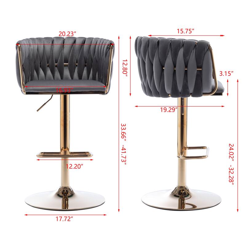 Set Of 2 Bar Stools
