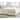 Rawcliffe Off White Oversized Accent Ottoman