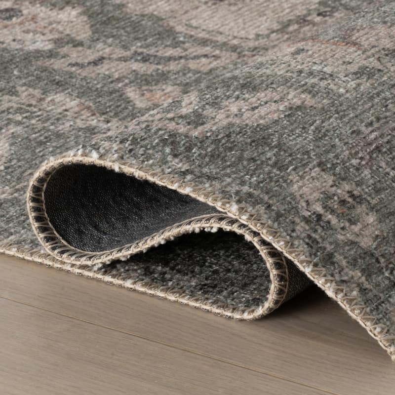 Nuloom Sorinelle Vintage & Distressed Washable Rug