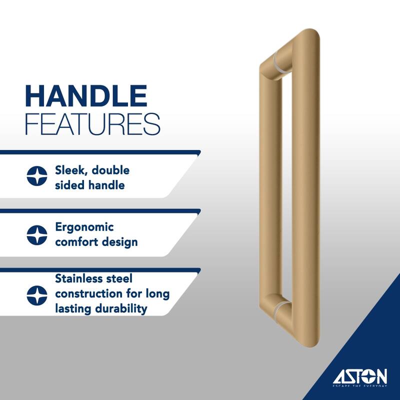 Langham XL 48-52 in. x 32 in. x 80 in. Frameless Sliding Shower Enclosure, Ultra-Bright Frosted Glass
