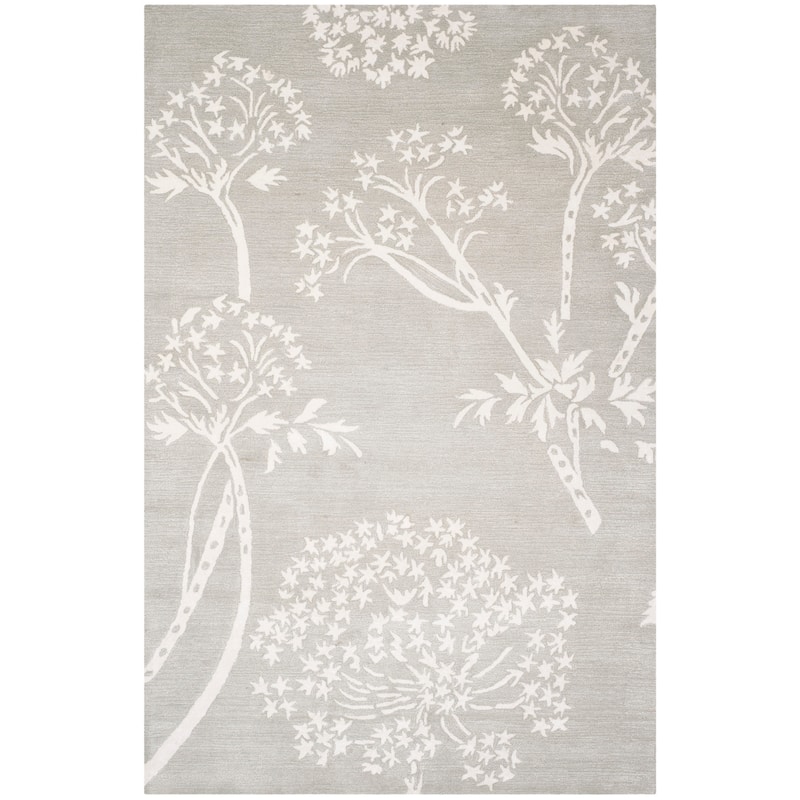 SAFAVIEH Handmade Bella Enriketa Modern Floral Wool Rug