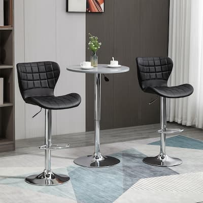 Adjustable Barstools Set Of 2
