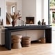 preview thumbnail 33 of 38, GDFStudio - Alex Farmhouse 65" Wooden Console Table for Entryway