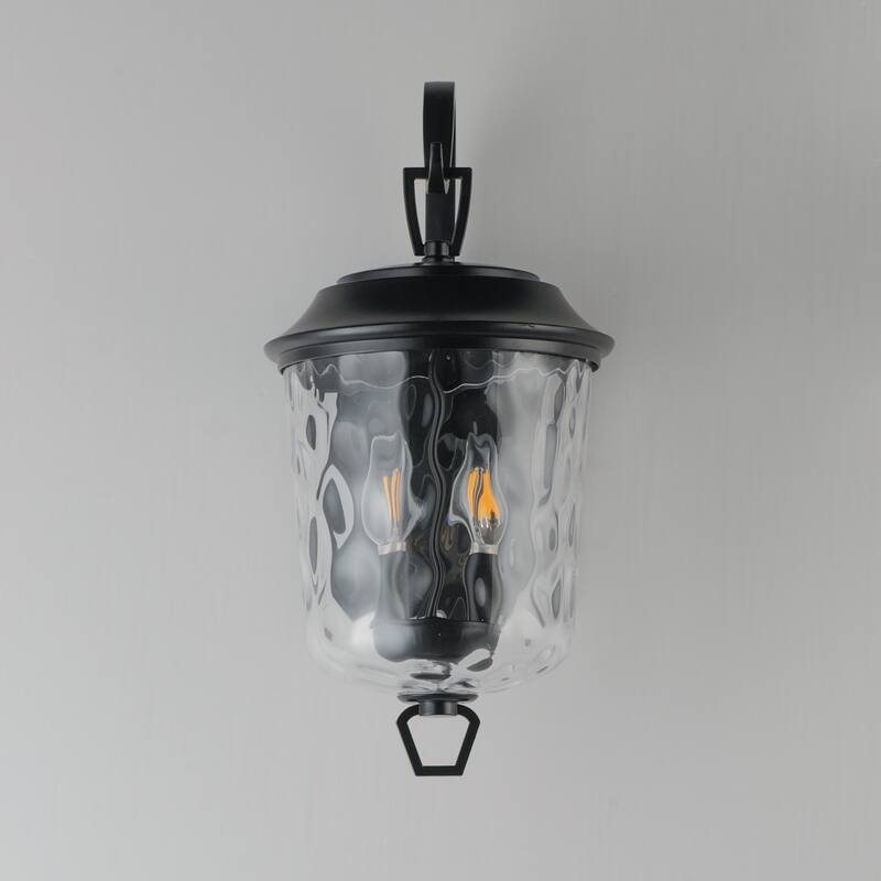 Maxim 34212WG Prescott 2 Light 19" Tall Outdoor Wall Sconce
