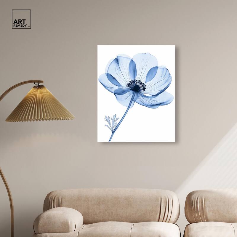 Floral Radiograph Canvas by Art Remedy, Gallery Wrapped