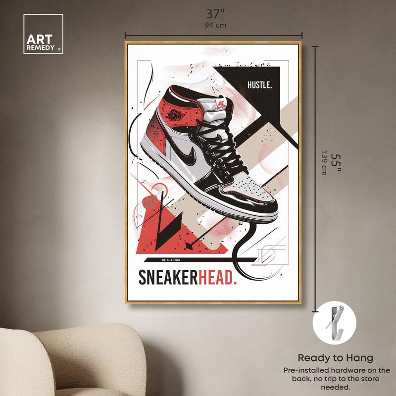 Stylish Sneakerhead Canvas by Art Remedy