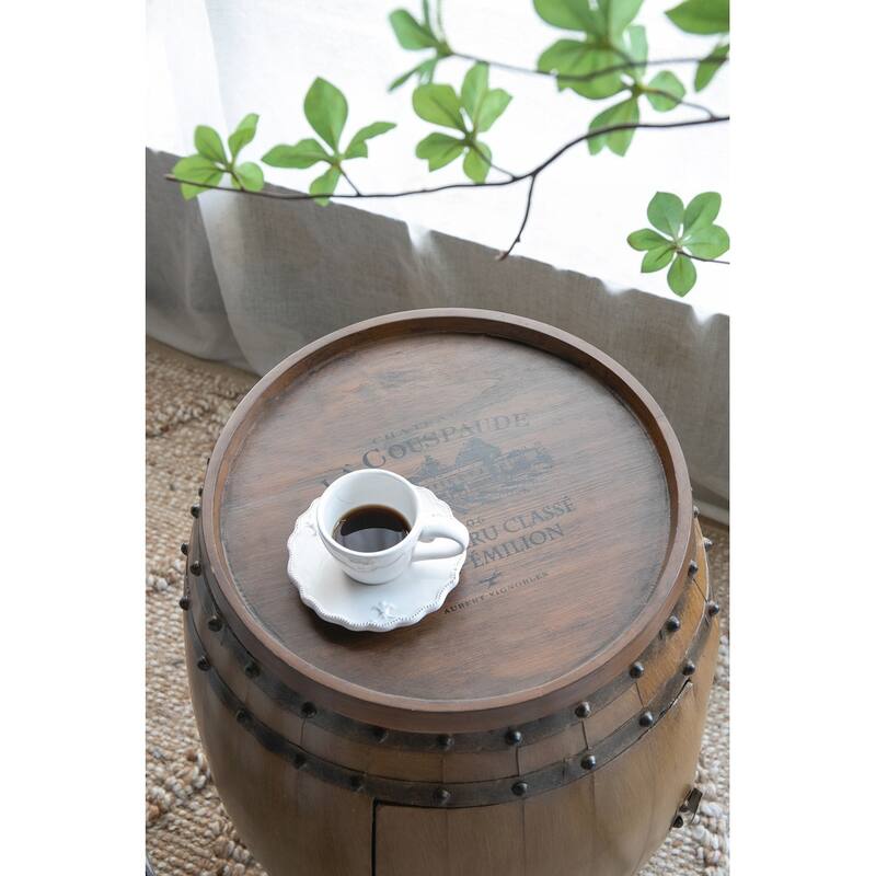 Drum Side Table