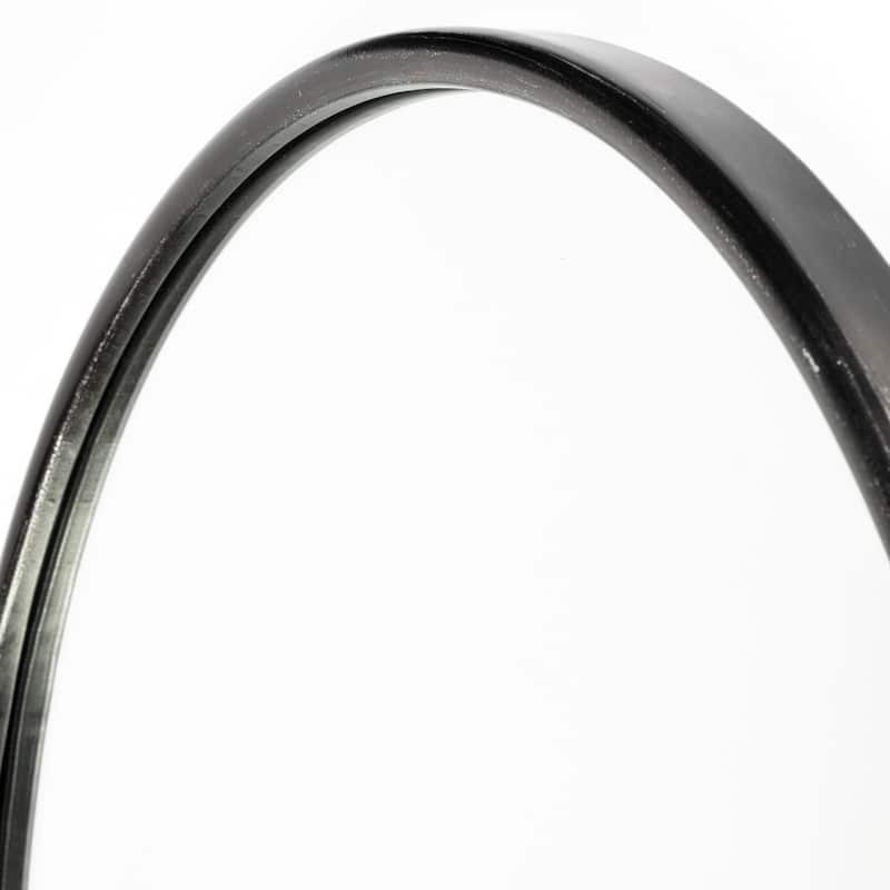 Sylvia Metal Frame Oval Mirror - 24" x 35"