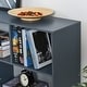 preview thumbnail 4 of 19, HOMCOM 3-Tier Child Bookcase Open Shelves Cabinet Floor Standing Home Office Storage Furniture Shelvin with Drawers
