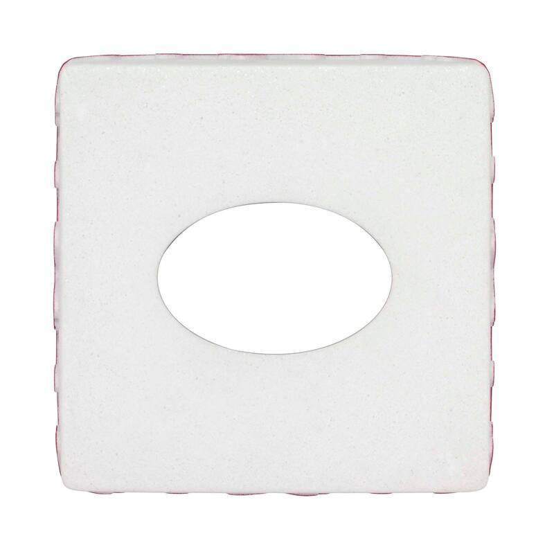 Avanti Christmas Bows Tissue Cover - White