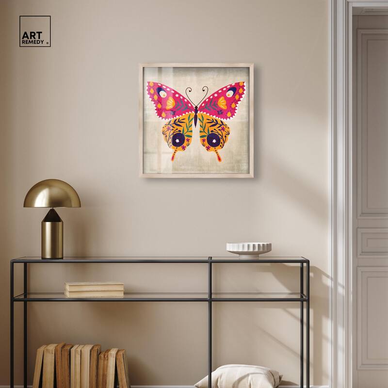 Butterfly Wings II Shadowbox by Art Remedy