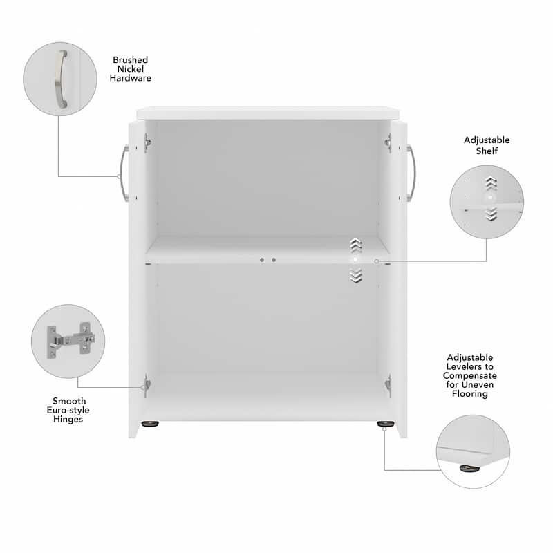 Universal Closet Organizer with Doors by Bush Business Furniture