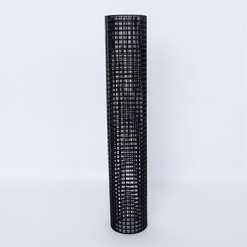 Heavy-Duty Black PVC Coated Hardware Cloth Roll for Security Fencing