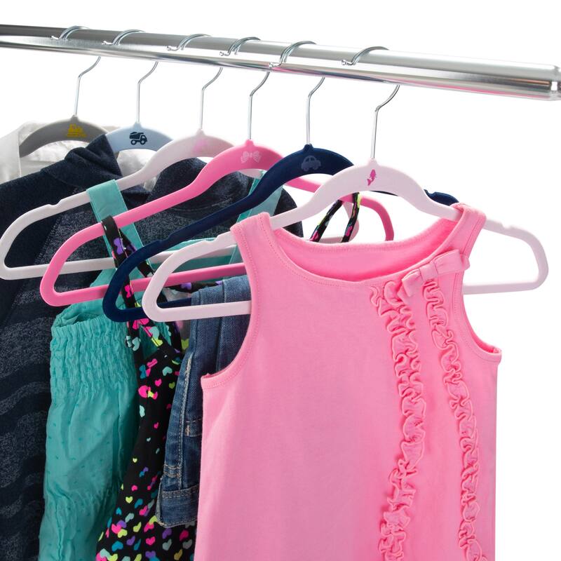 Simplify Kids Velvet Hangers