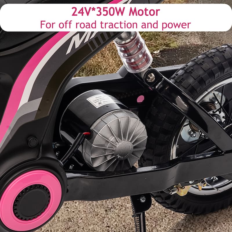 24V Electric Off-Road Motorcycle