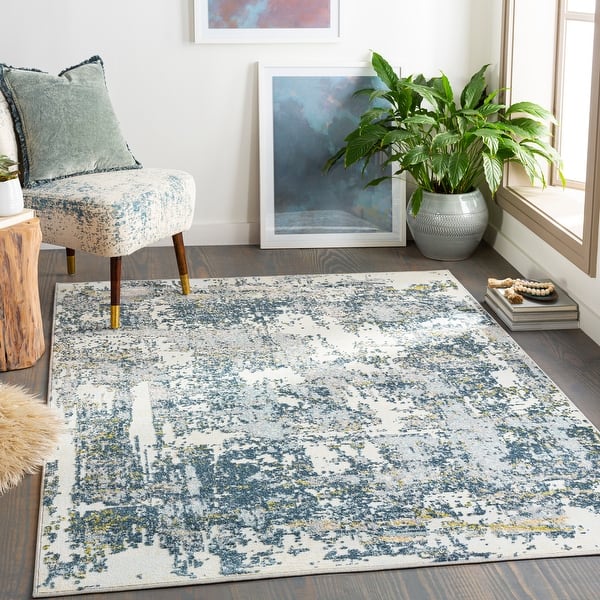 Torres Modern Abstract Area Rug Overstock 31730551
