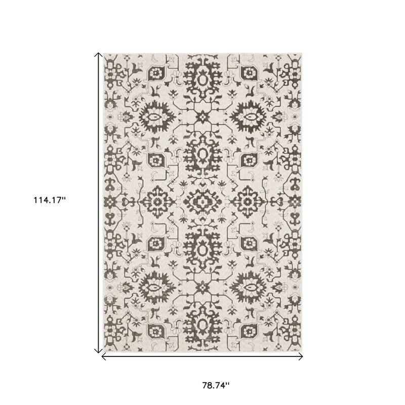 HomeRoots Oriental Traditional Runner Area Rug