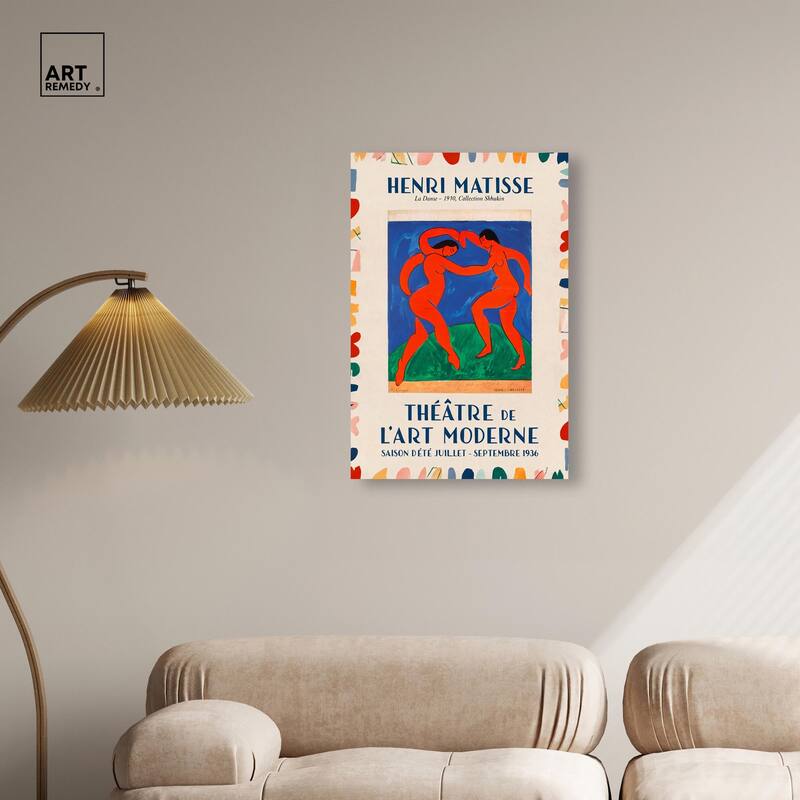 Dance by Henri Matisse by Art Remedy, Gallery Wrapped