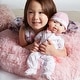 preview thumbnail 5 of 4, JC Toys La Baby Soft 16" Baby Doll, Pink with Pacifier, Asian