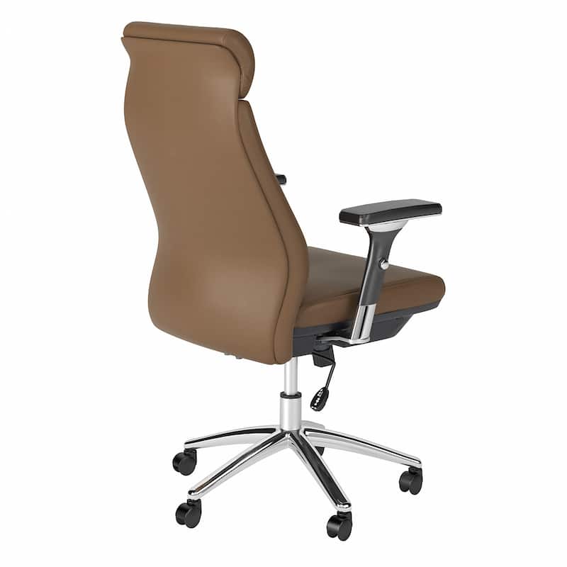 Bush Business Metropolis High Back Leather Executive Office Chair