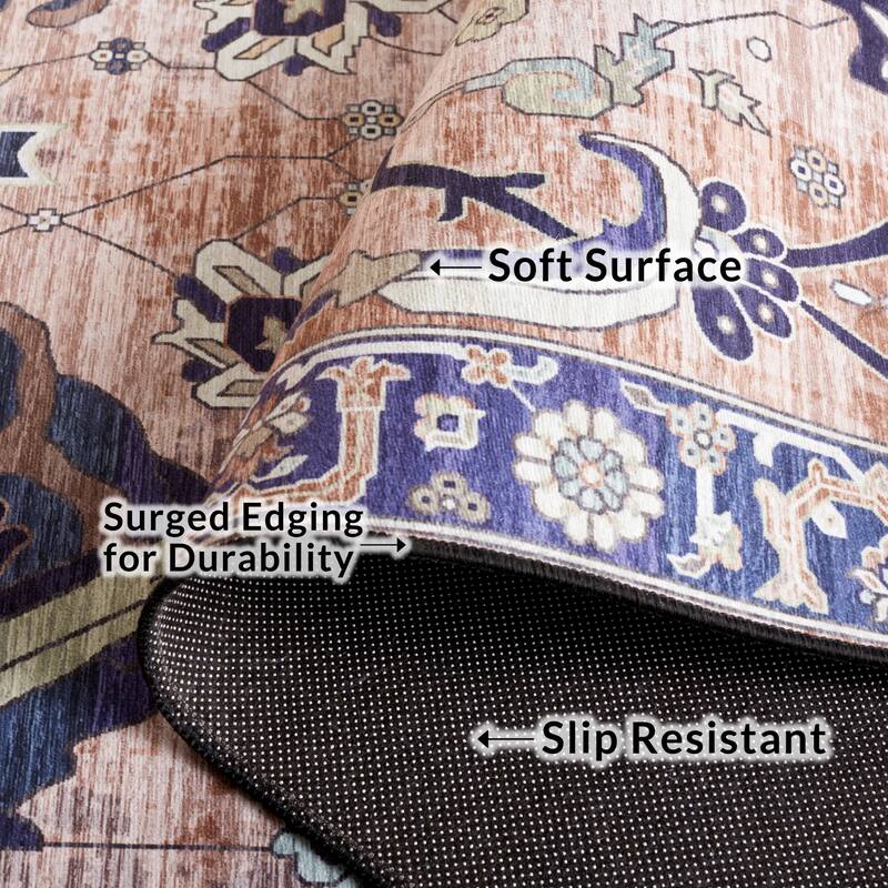 SAFAVIEH Tucson Easter Transitional Machine Washable Rug