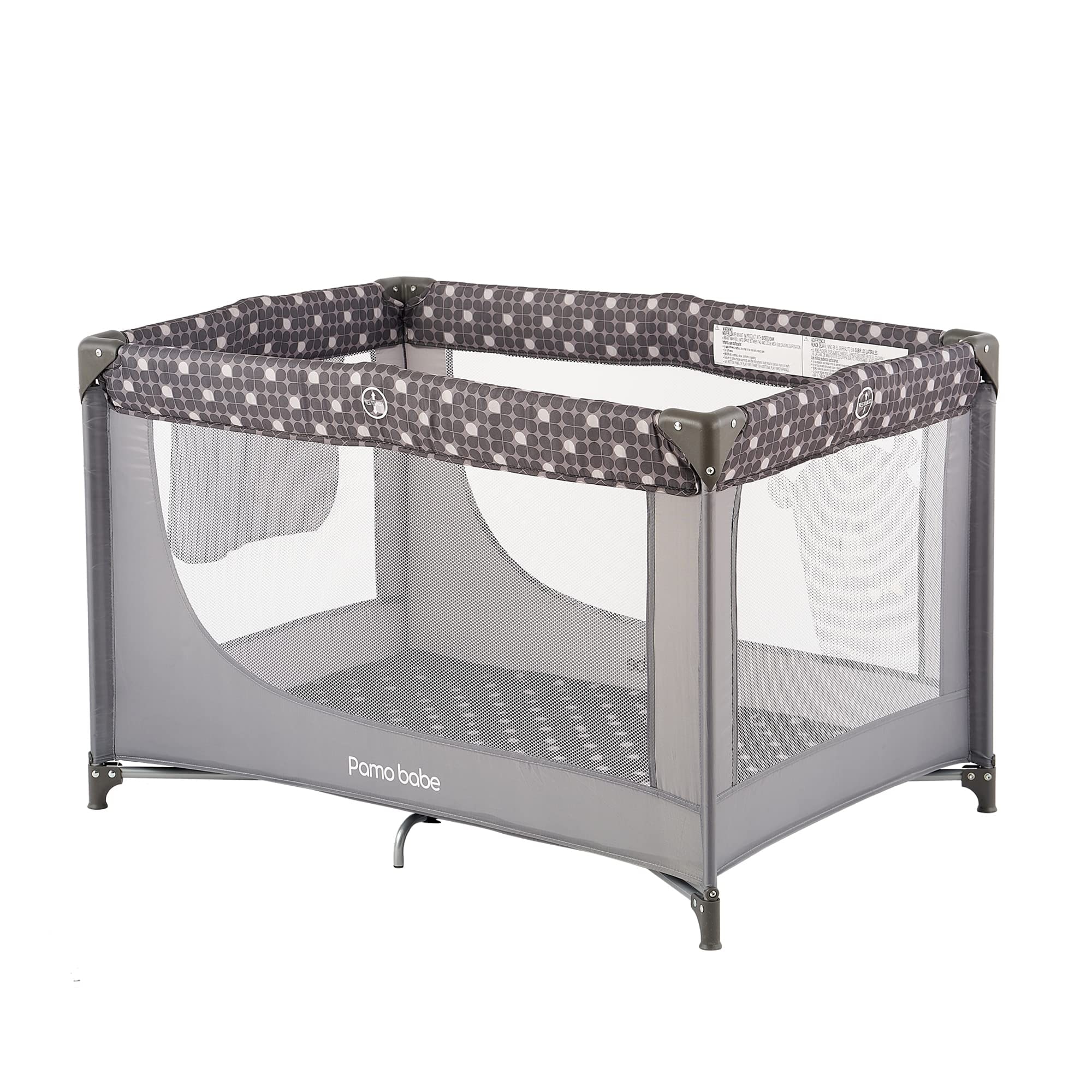Portable Baby Playpen with Mat in Carry Bag Foldable & Portable Playpen 50*50 in with Canopy and Carry  main image 2