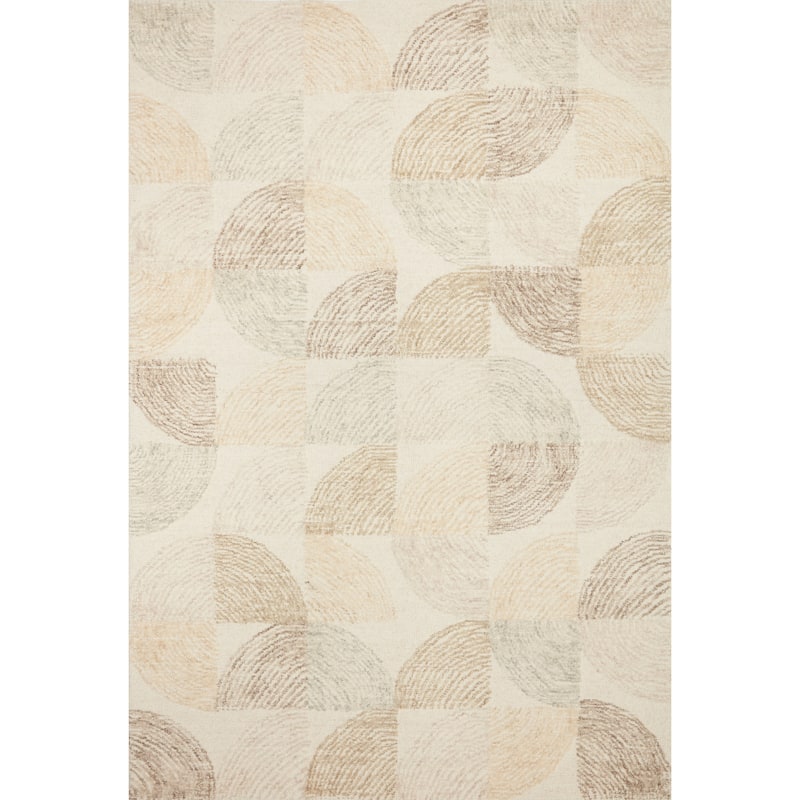 Alexander Home Aubrey Mid-Centruy Modern 100% Wool Area Rug