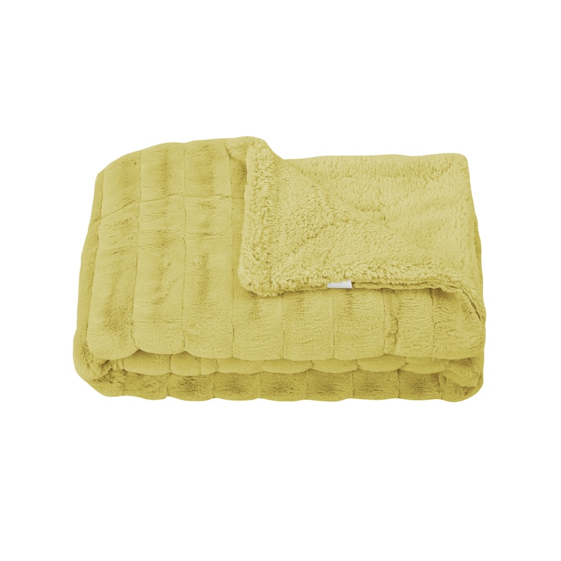 Supermink Decorative Fauxfur Throw 50'' x 60''