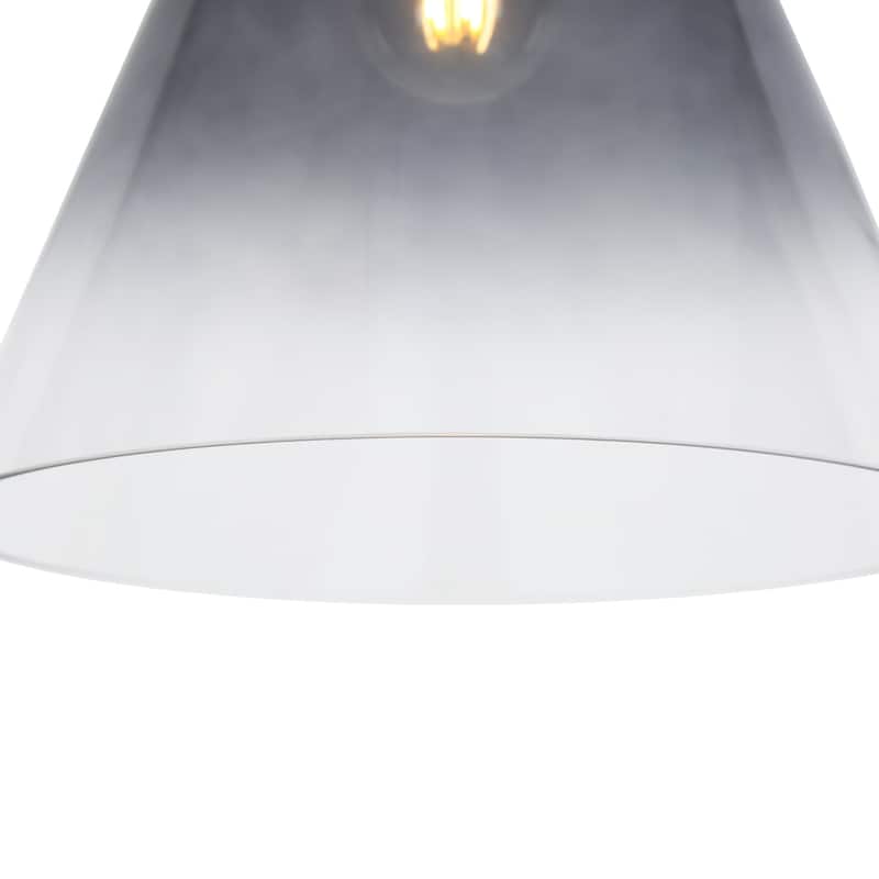 Modern Industrial 1-light Pendant Light Mercury Glass Stain Gold Kitchen Island Light for Dining Room