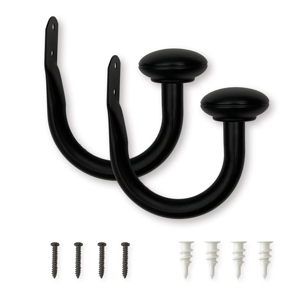 Lumi 3/4 in. Dia. Curtain Holdback (2-Pack / 4-Pack)