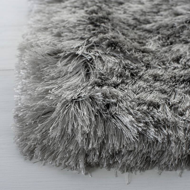 SAFAVIEH Handmade Ocean Shag Lyse Glam 2.5-inch Thick Rug