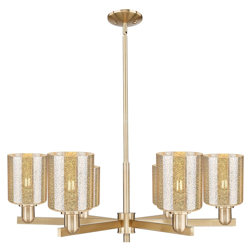 Innovations Lighting Endless Possibilities Arcadia - Cobbleskill - 6 Light 35" Stem Hung Chandelier