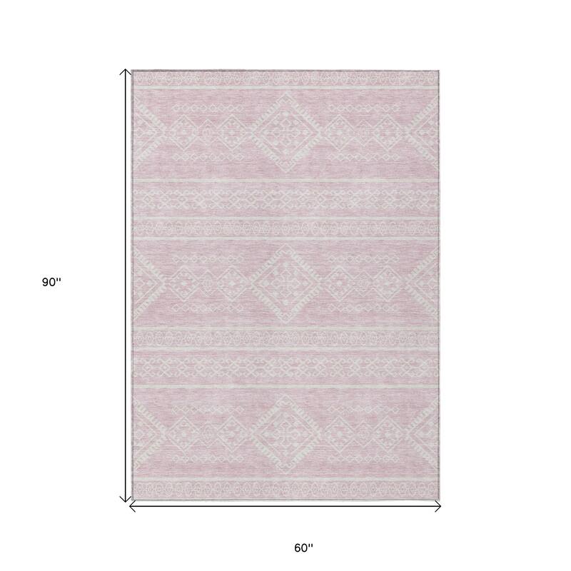 HomeRoots Southwestern Transitional Rectangle Outdoor Rug