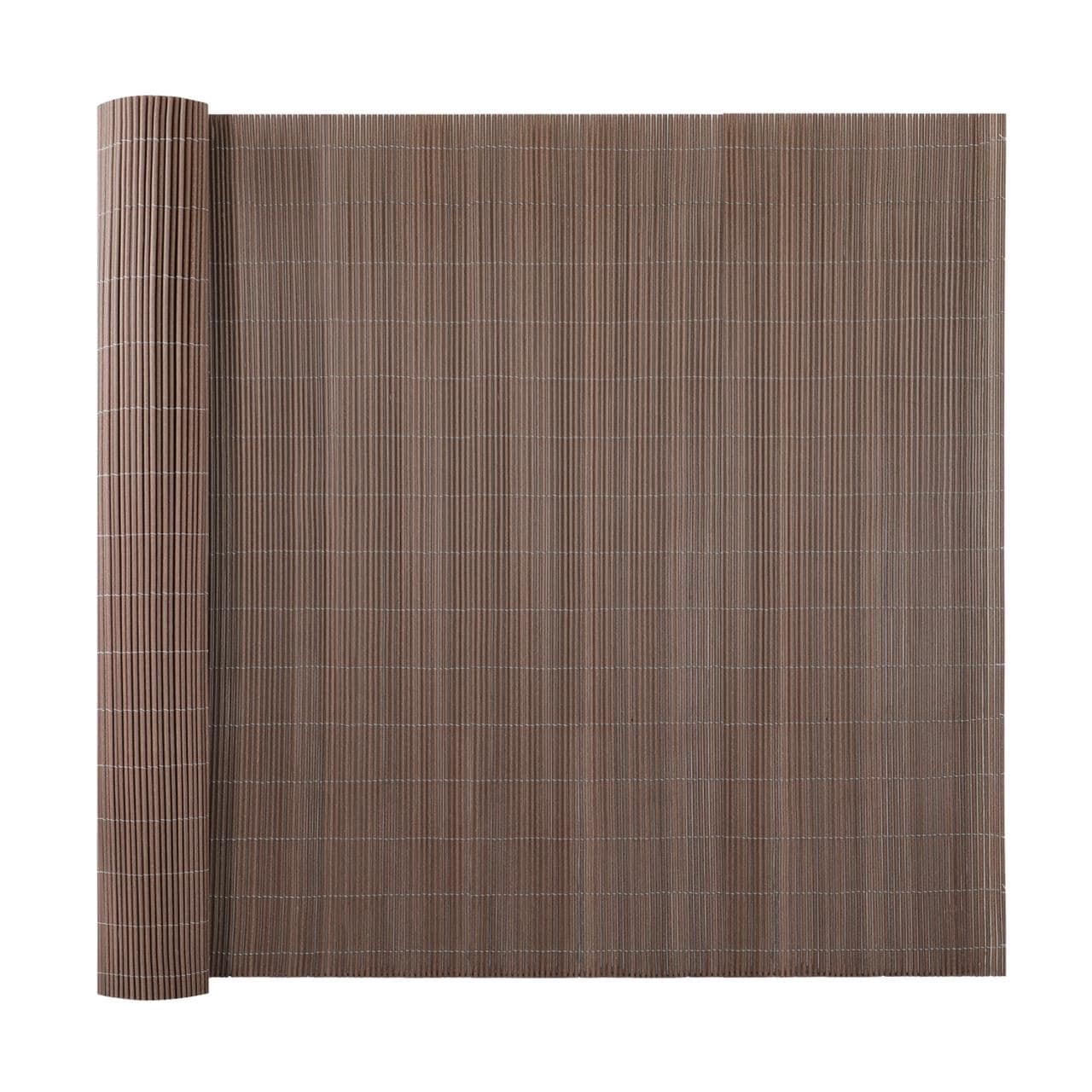 6 ft H x 8 ft W All-Weather Synthetic Bamboo Fence Panel, PVC