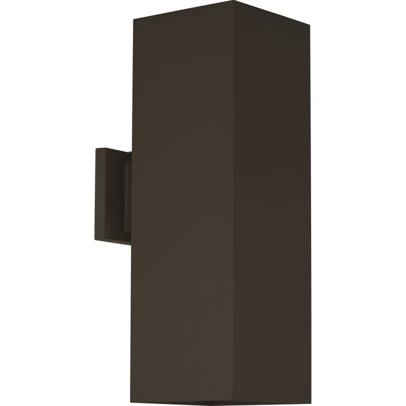 6" Square Two-Light Up Down Wall Lantern - 21.060" x 11.810" x 9.060"