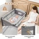 preview thumbnail 15 of 19, 5-in-1 Portable Baby Playard with Cradle and Storage Basket - 43.5"L x 31"Wx 31"H