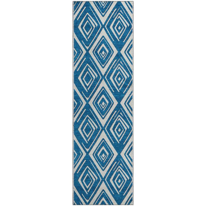 Premium Washable Super Soft Diamond Cascade Mayfield Rug
