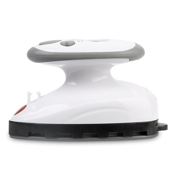 White Vornado Mini Travel Steam Iron with Dual Voltage 1-Pack 