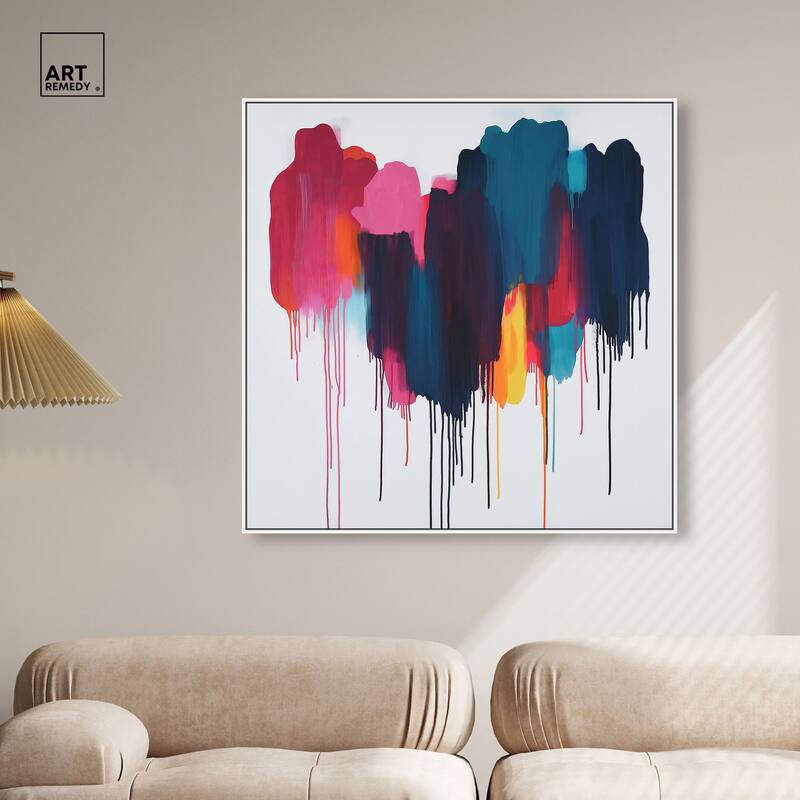 Glacier Color Glide Canvas by Art Remedy