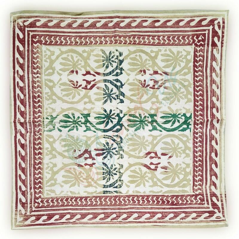 Cotton Sun-kissed Floral Tablecloth Collection - Set of 4 Napkins