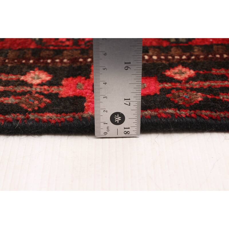 ECARPETGALLERY Hand-knotted Konya Anatolian Red Wool Rug - 4'3 x 6'11