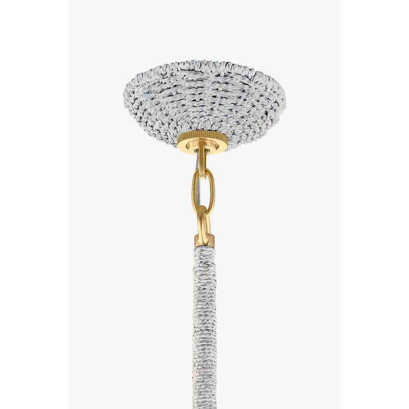 Hudson Valley Lighting 4820 Hampstead 20" Wide Pendant with Seagrass