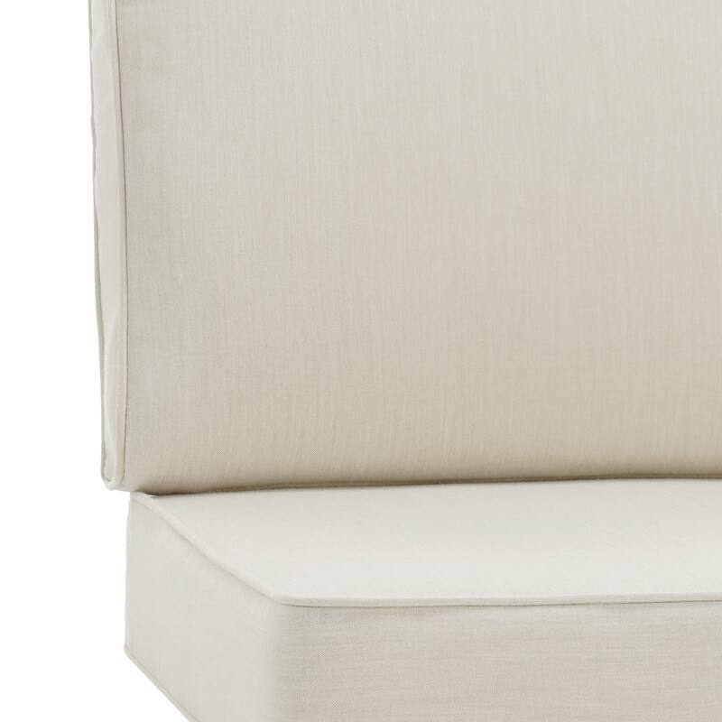Outdoor 4.7" Thick Sunbrella Cushion Set with Back and Seat Cushions