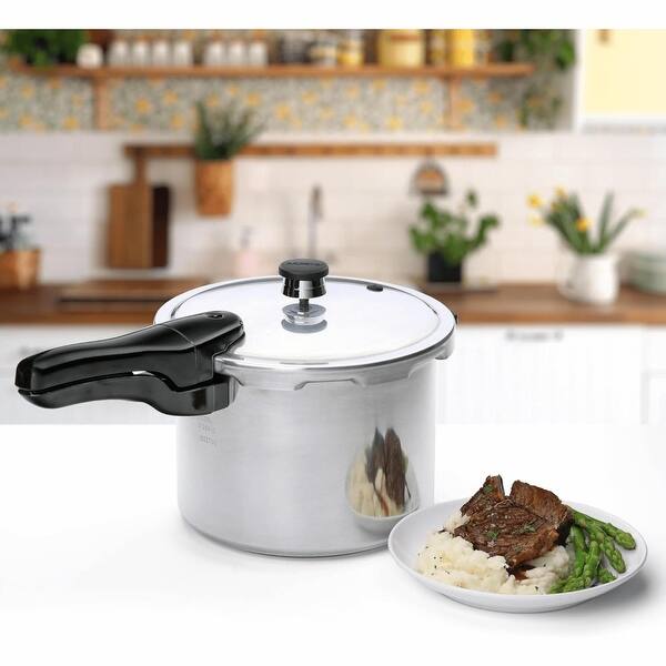 Electric Pressure Canner 8-Quart Stainless Steel Pressure Cooker