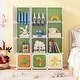 preview thumbnail 15 of 19, Costway 12-Cube Kids Wardrobe Baby Dresser Bedroom Armoire Clothes