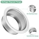 preview thumbnail 8 of 6, Garbage Disposal Sink Flange for Garbage Disposal - 3.5inch Silvery White