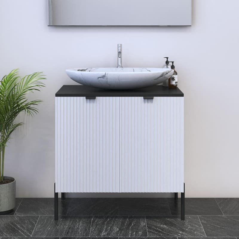 Nicole 2D 80 Floating Bathroom Vanity (32" Width)